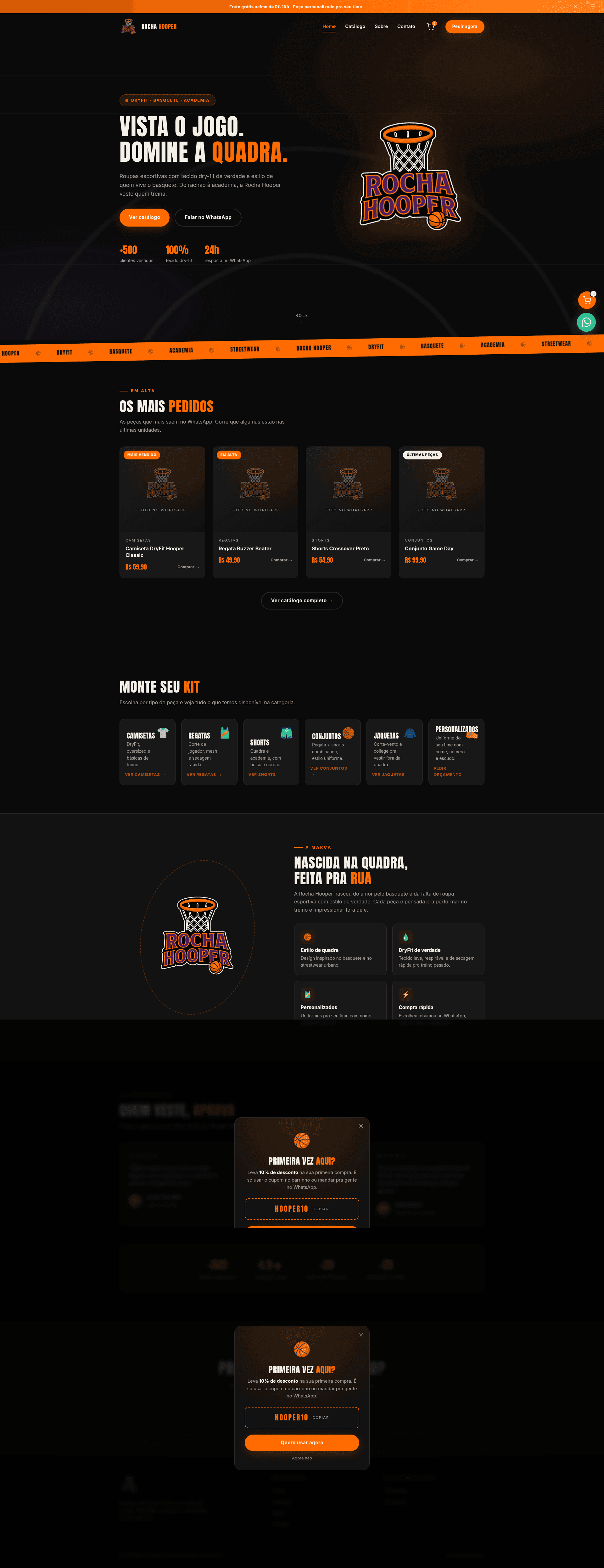 Preview of Rocha Hooper's website